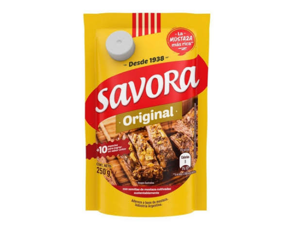 Mostaza Savora x 250 grs.