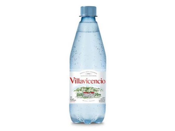 Agua mineral con gas Villavicencio x 500 ml