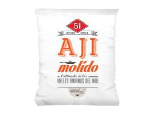 Ají molido "51" por 100 grs