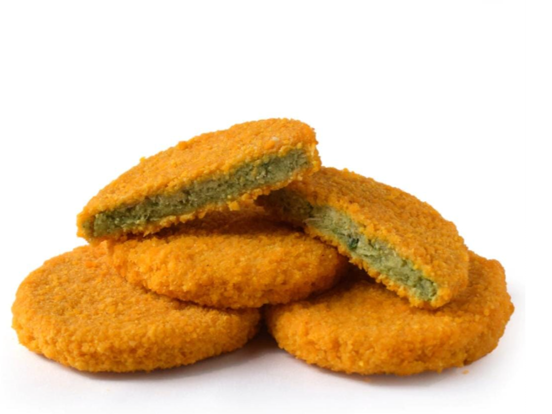Medallones de merluza espinaca y queso