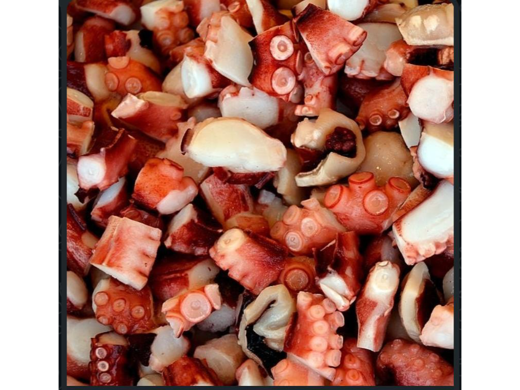 Pulpo cocido