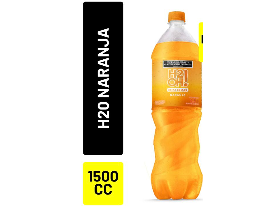 Agua Saborizada sin Gas 1,5 ml Naranja