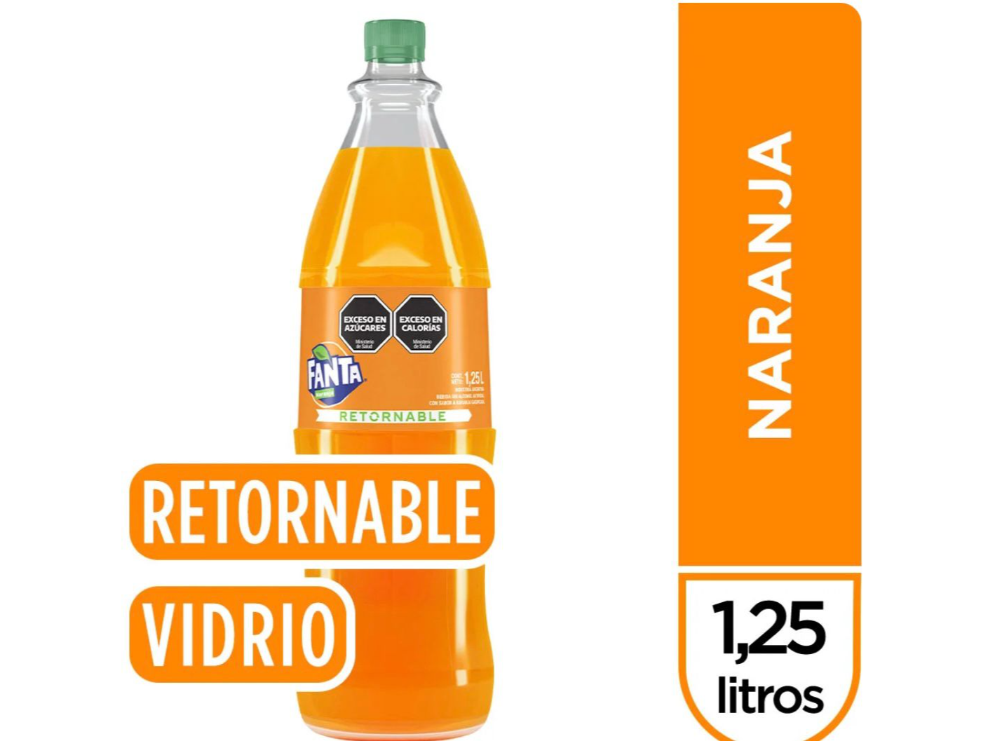 Fanta Naranja 1,25