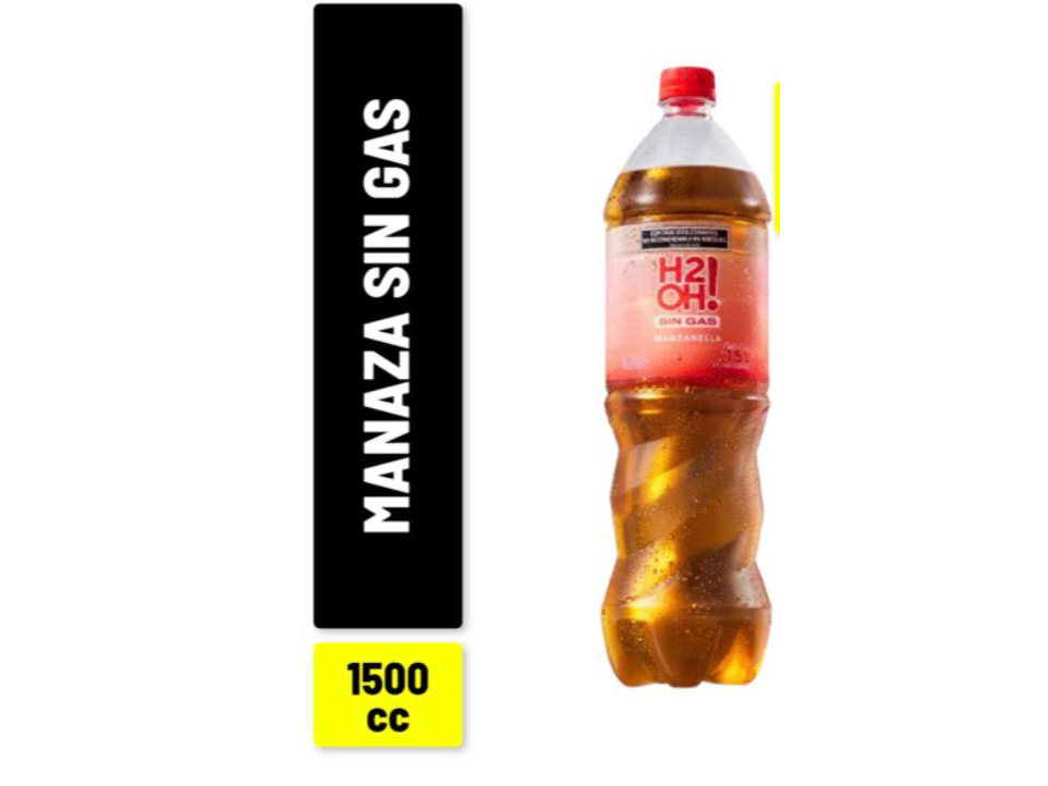 Agua Saborizada sin Gas Manzana 1,5 ml