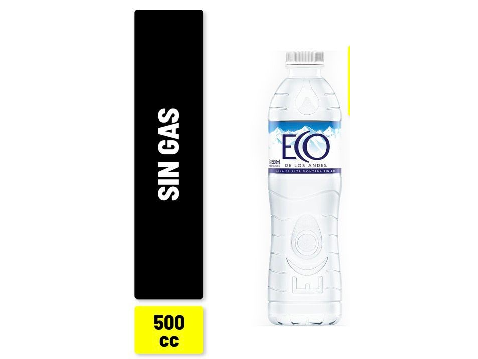 Agua sin Gas 500 ml