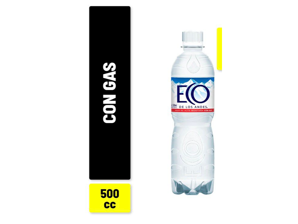Agua Gasificada 500 ml