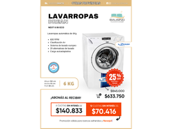 Lavarropa Drean Next 6.06 Eco