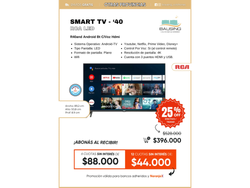 Smart Tv RCA 40"
