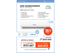 Aire Acondicionado Split | Hyundai 3200