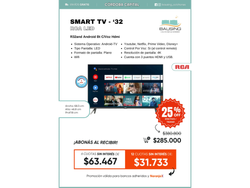 Smart Tv RCA 32"
