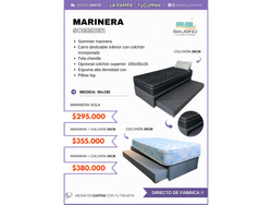Sommier Marinera