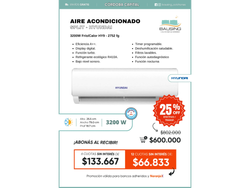 Aire Acondicionado Split | Hyundai 3200