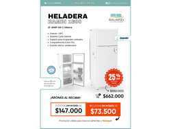 Heladera Bambi 330L