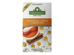 Manzanilla, Canela y Sabor Miel Sg x 20