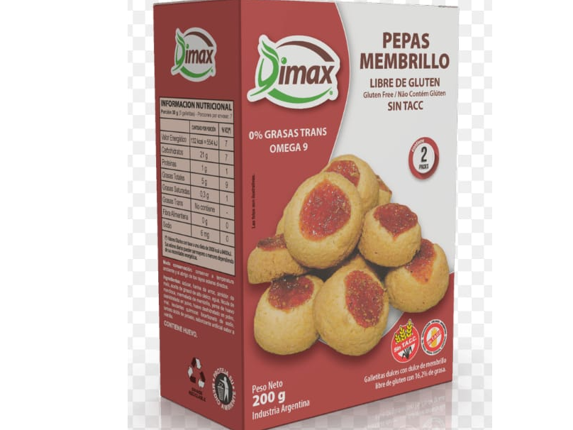 Dimax Pepas Membrillo x 200 Gr.
