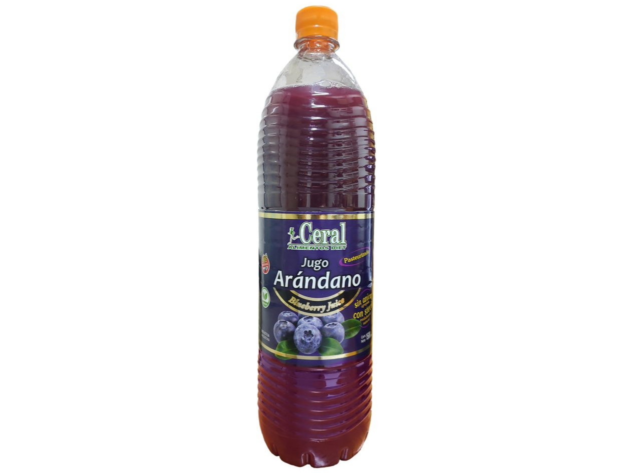 Jugo de Arándanos Ceral 1,5 L.