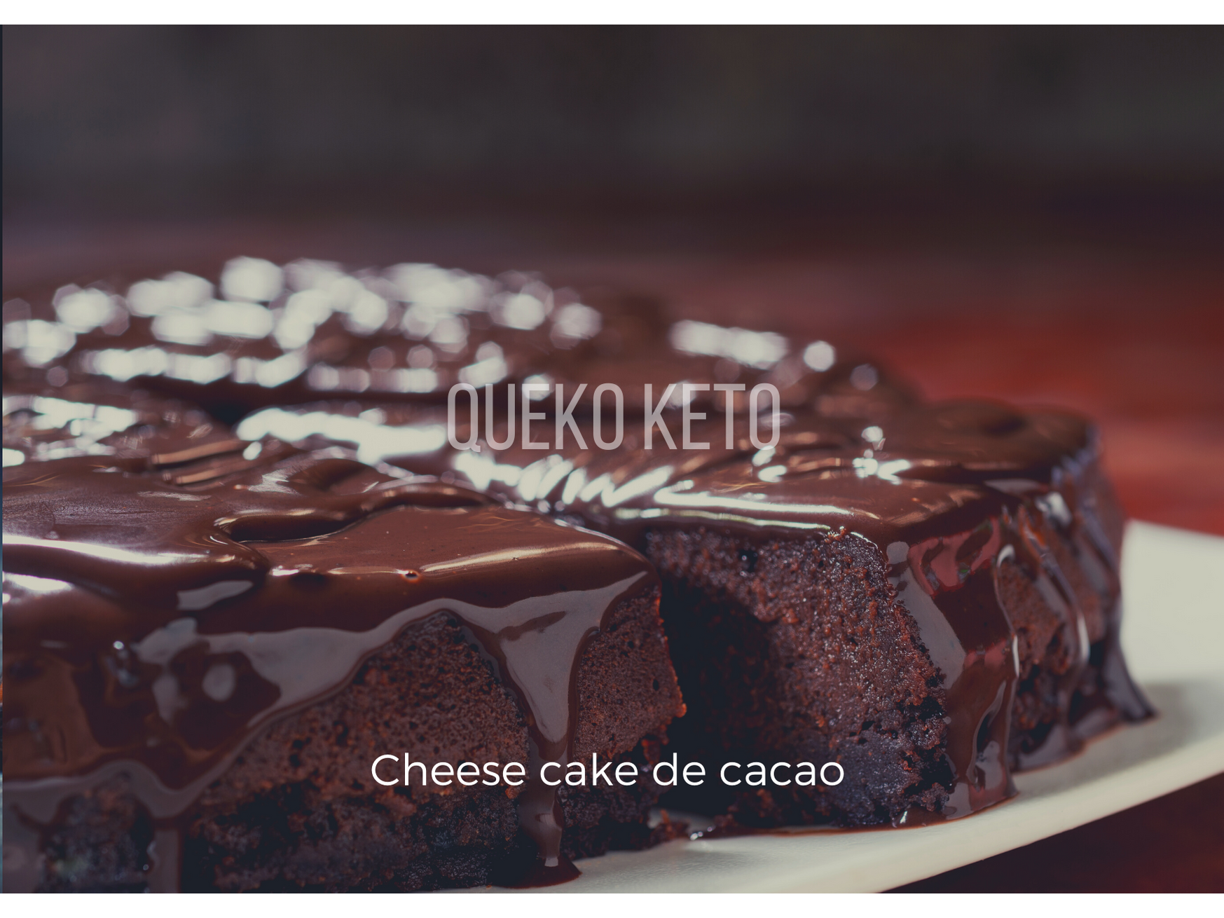 Cheese cake de cacao 