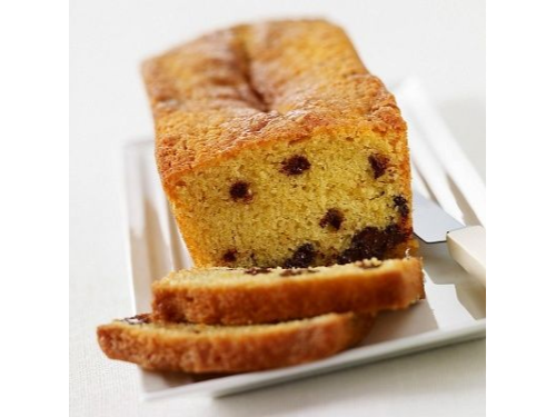 Budin de Vainilla con chips de chocolate