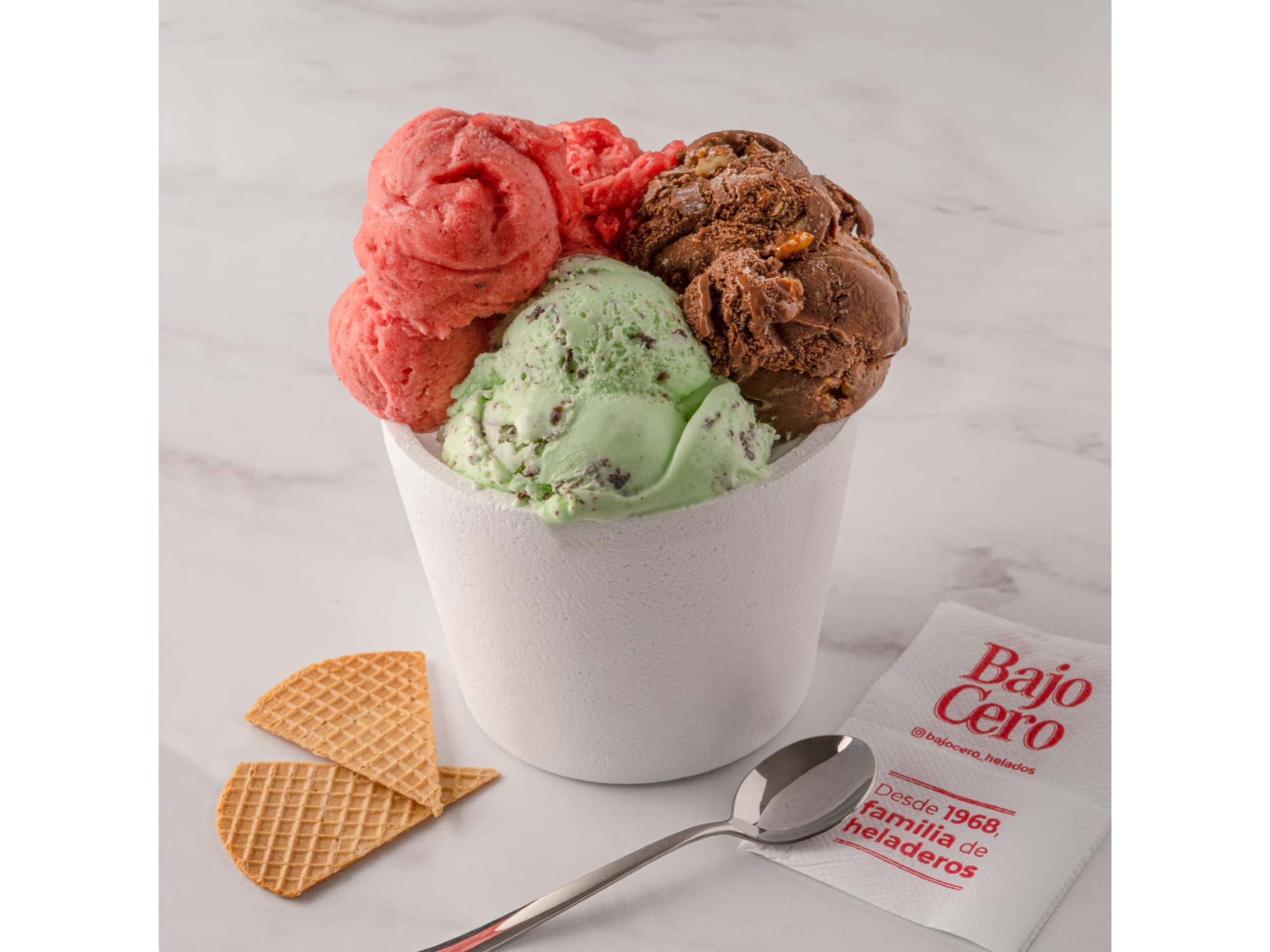1/2 kg de helado