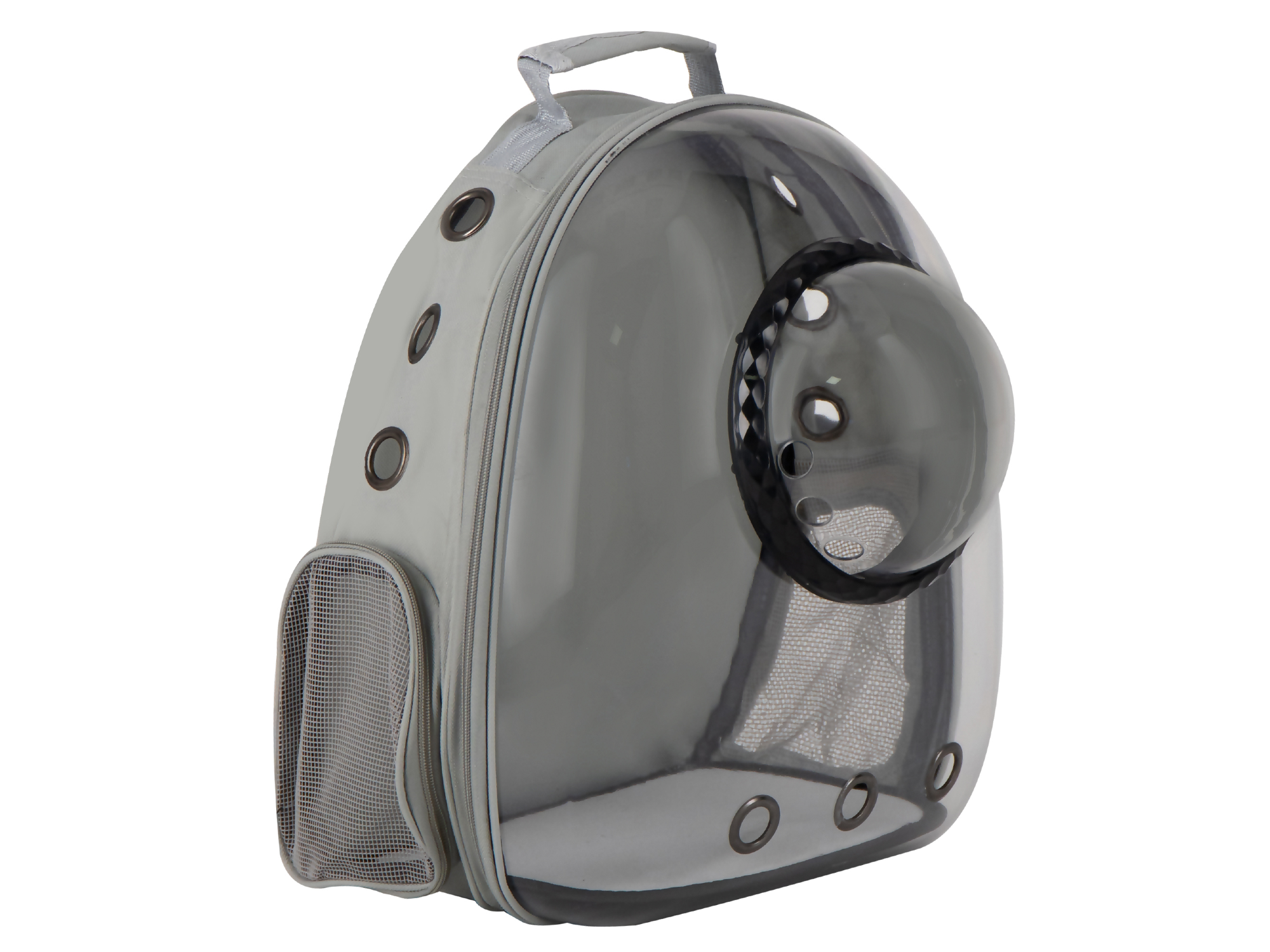 Mochila Burbuja para perro GRIS