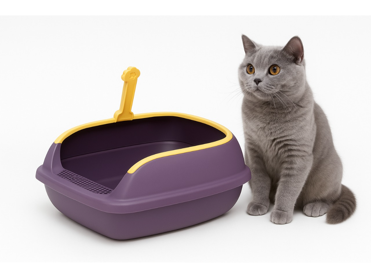 Arenero Para Gato CHETO Chico Morado