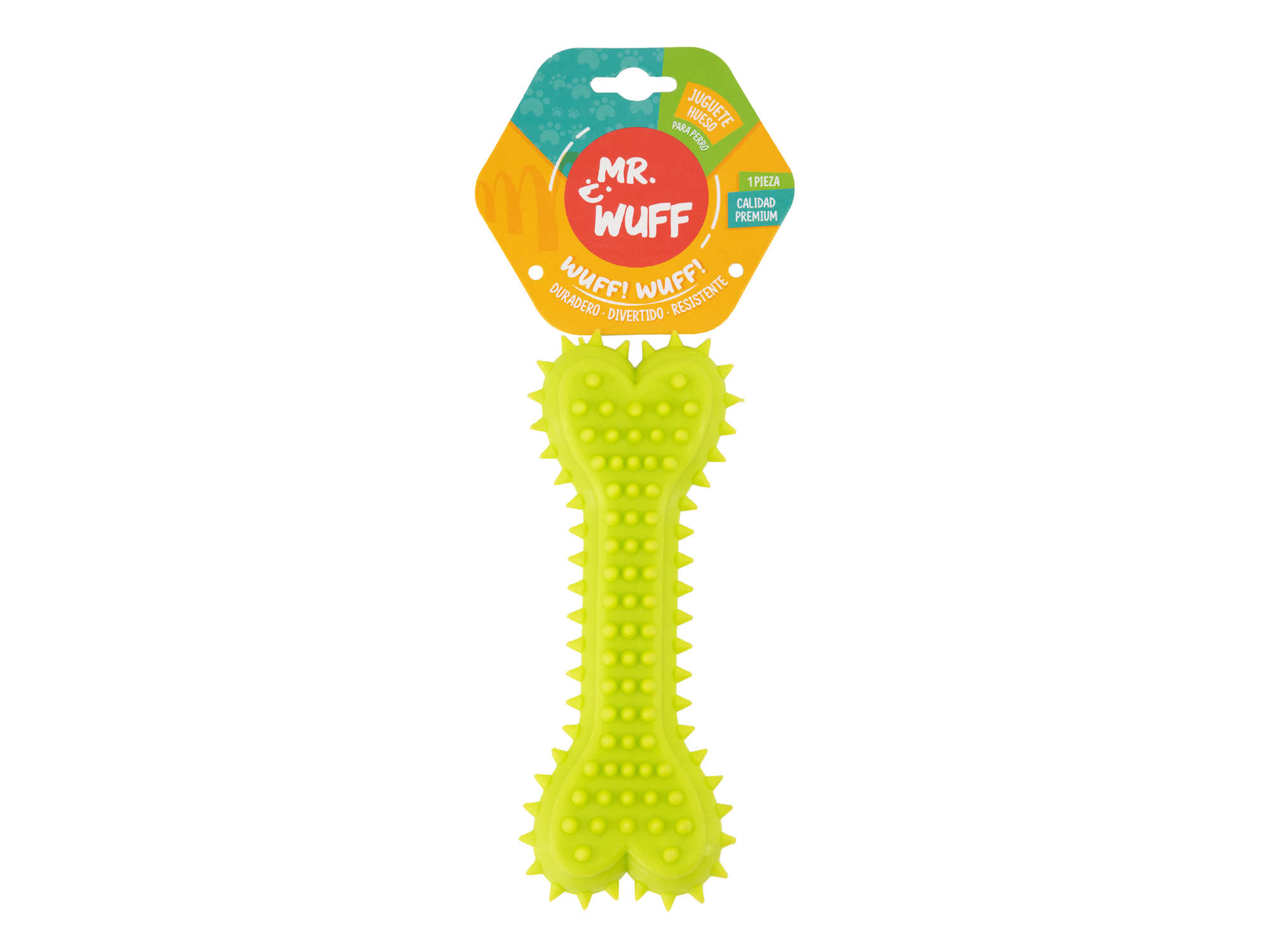 Juguete Hueso Para Perro VERDE