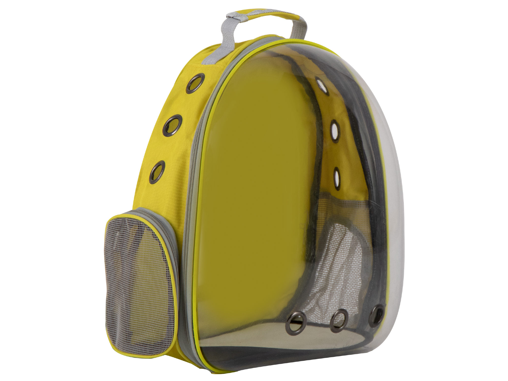 Mochila transportadora para perro AMARILLO