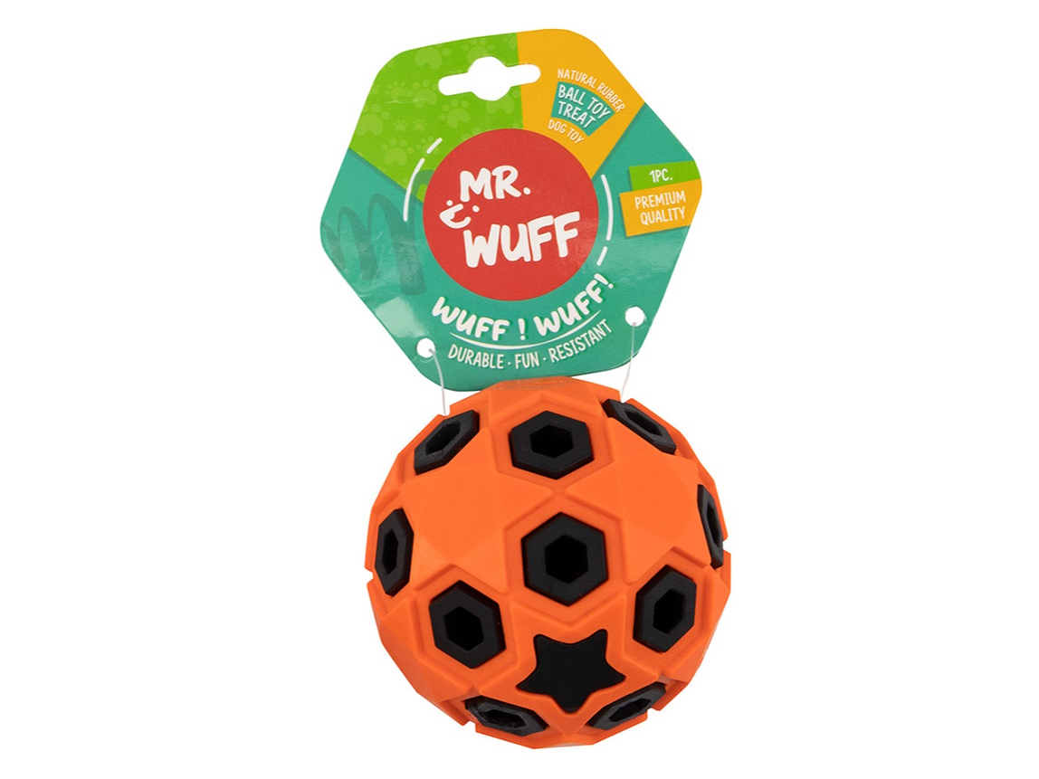 Pelota dispensadora doble color NARANJA OSCURO