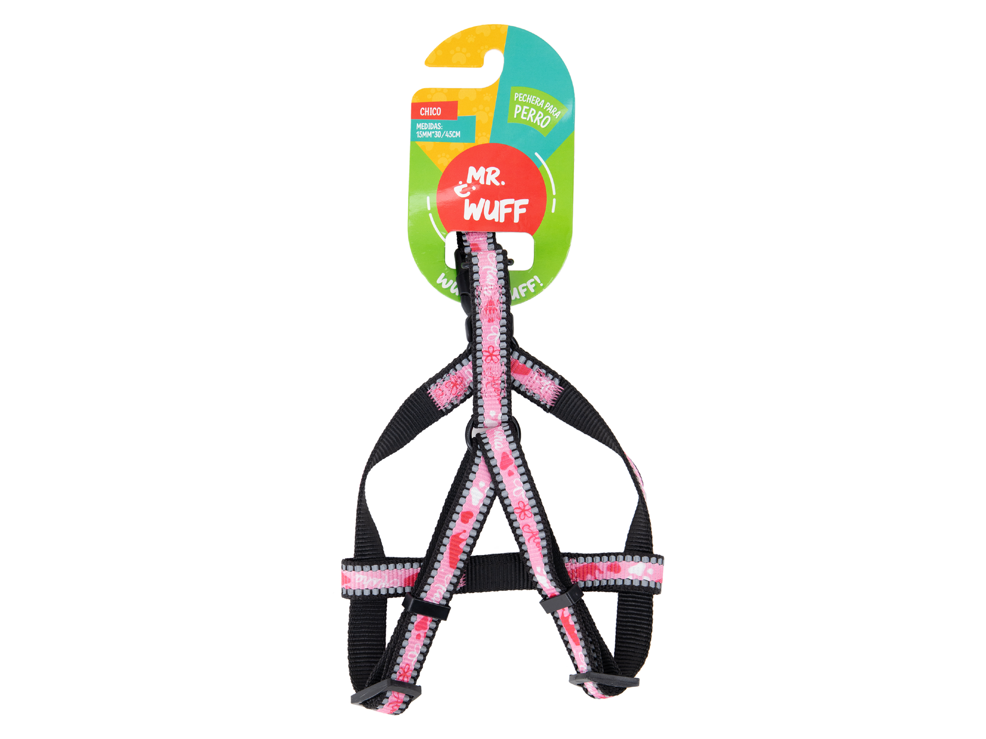 Pechera Para Perro ROSA GRANDE