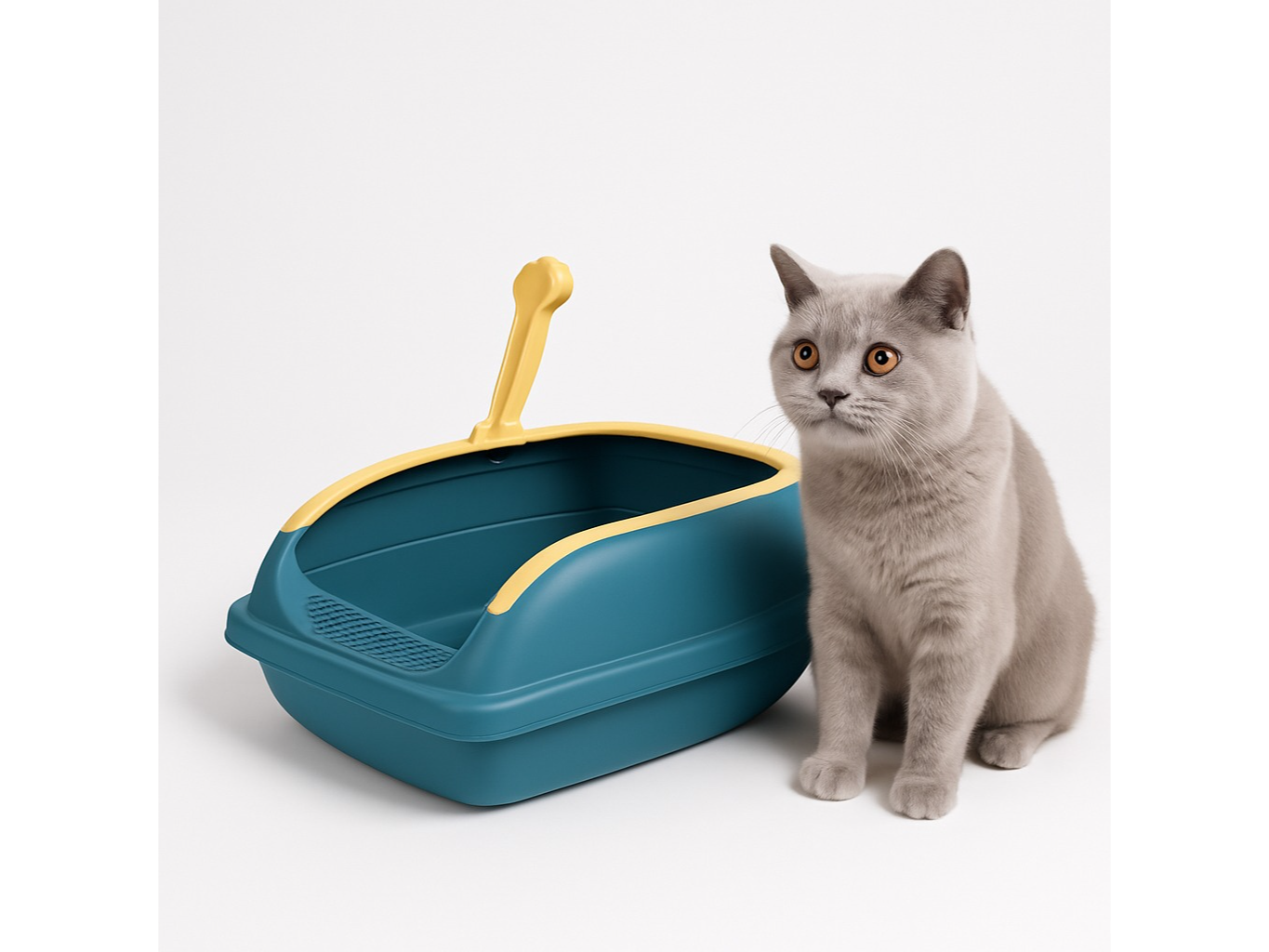 Arenero Para Gato CHETO Chico Turqueza