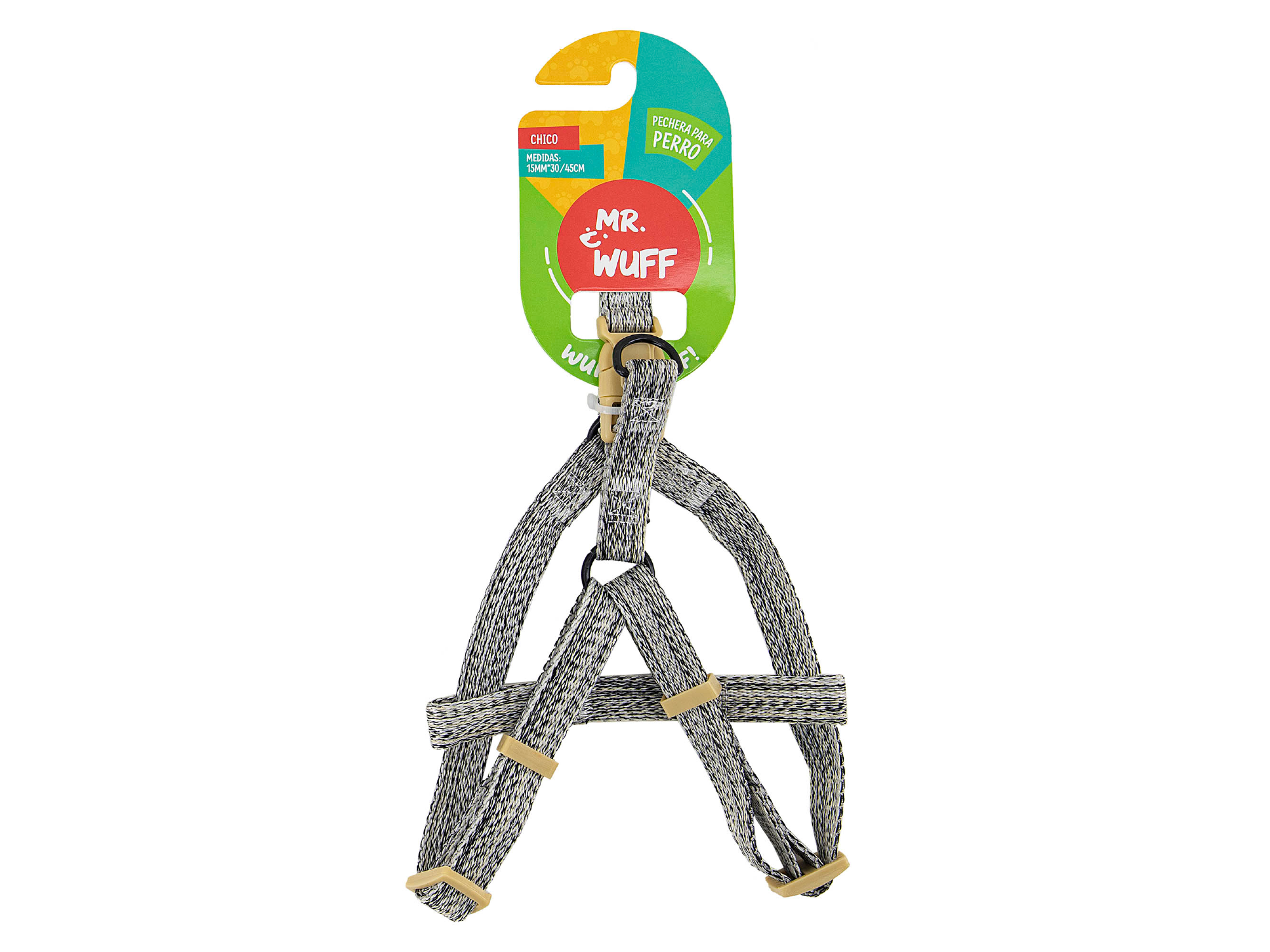 Pechera Para Perro GRIS GRANDE