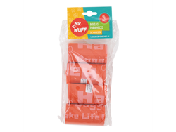 4 Bolsas Para heces para perro PACK 4 ROJO