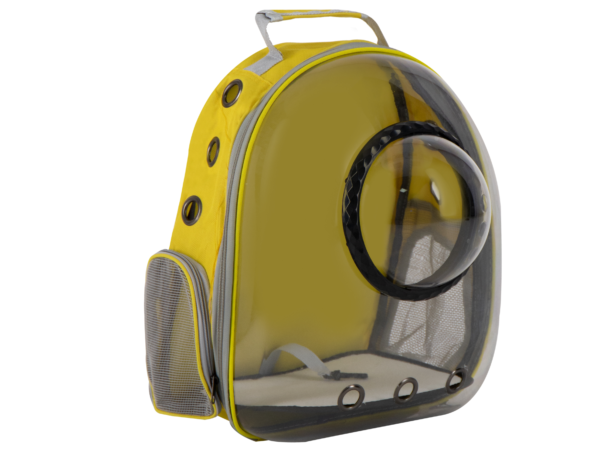 Mochila Burbuja para perro AMARILLO
