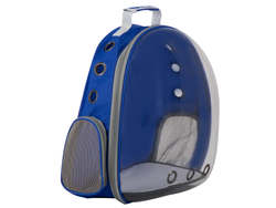 Mochila transportadora para perro AZUL