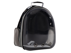 Mochila transportadora para perro NEGRO