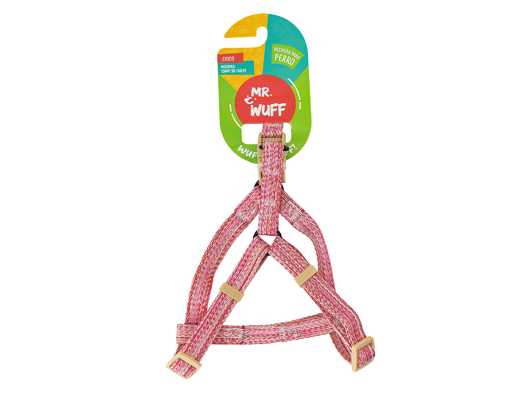 Pechera Para Perro ROSA GRANDE