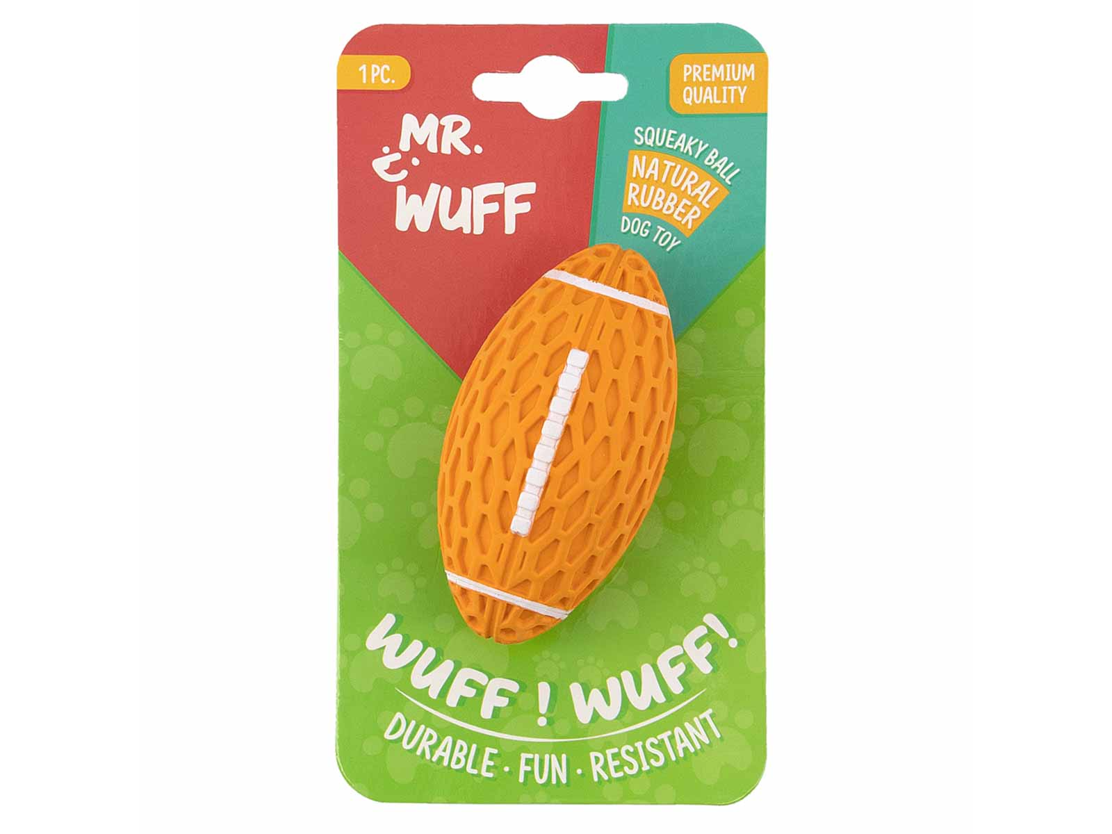 Balón con sonido NARANJA