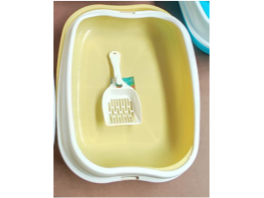 Arenero Para Gato BAMBI Amarillo