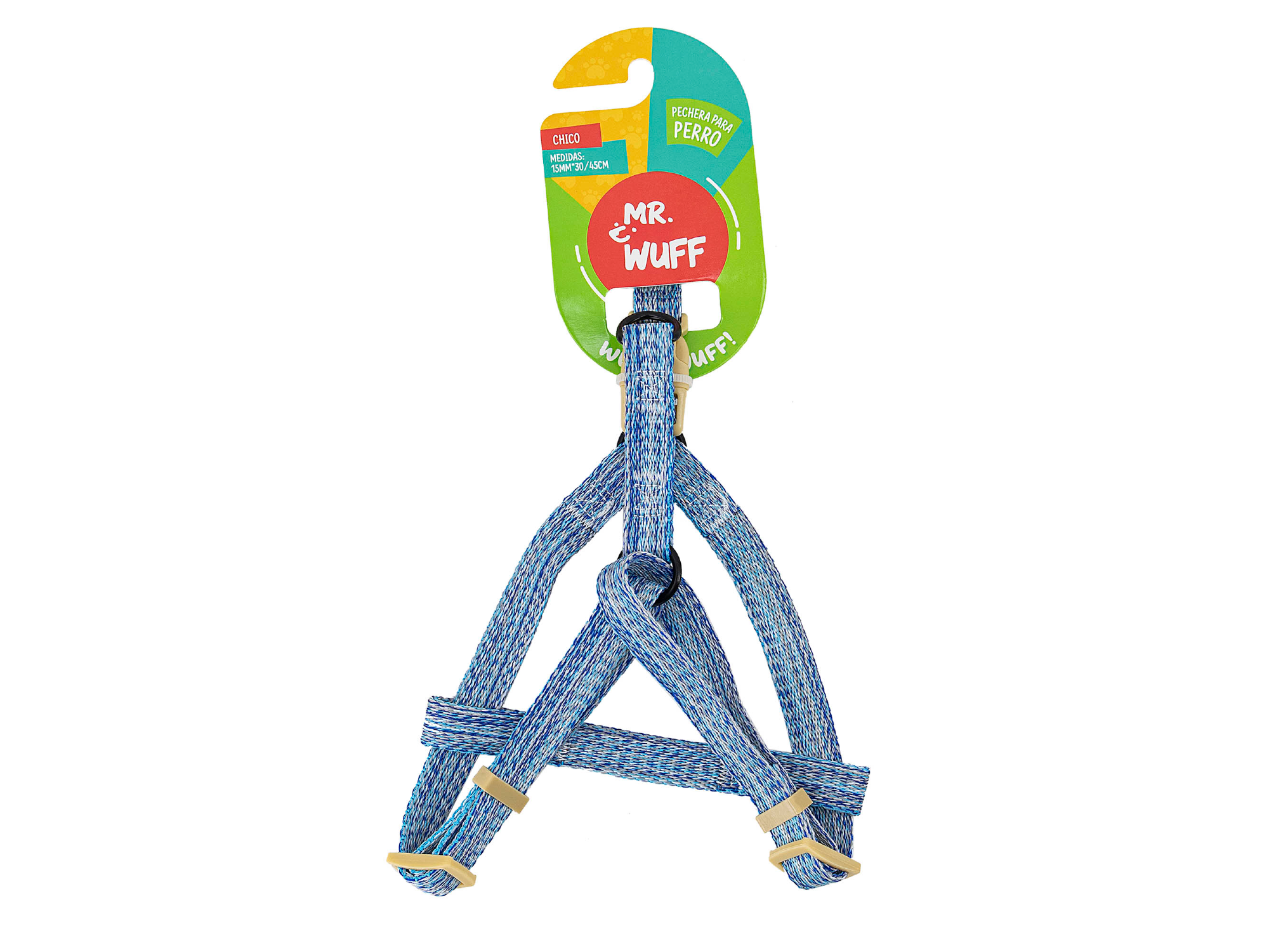 Pechera Para Perro AZUL GRANDE