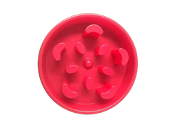 Plato Interactivo Para Perro ROJO