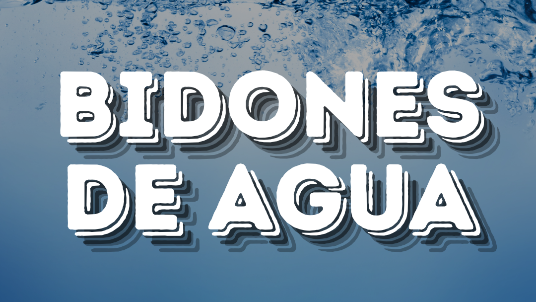 Bidón de agua