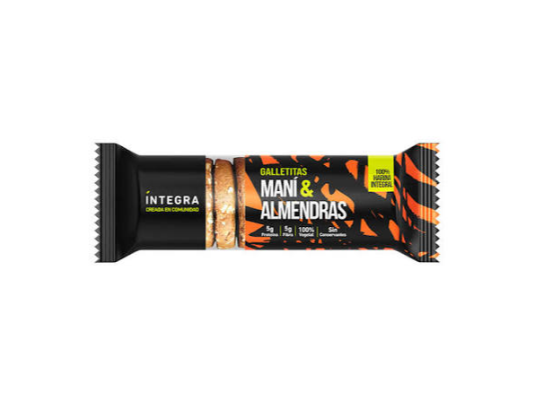 GALLETA - MANI Y ALMENDRA 200GR - INTEGRA