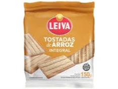 TOSTADAS ARROZ INTEGRAL - LEIVA