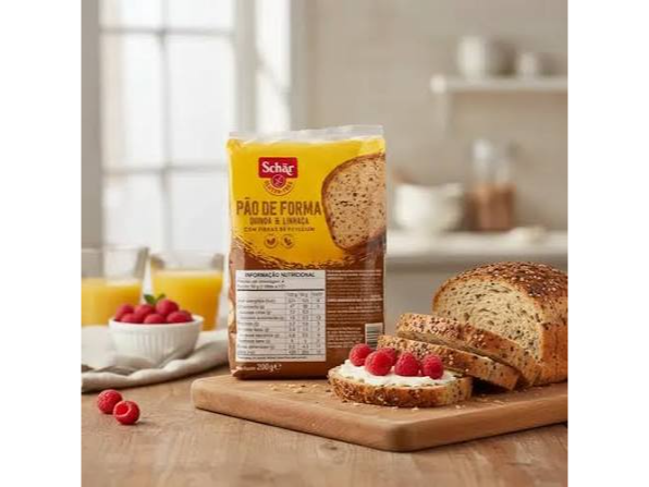PAN QUINOA Y LINO - SCHAR