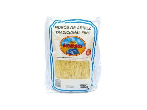 FIDEO - ARROZ TRADICIONAL FINO  SOY ARROZ