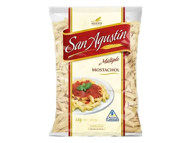 FIDEO - MOSTACHOL 500 GR - SAN AGUSTIN