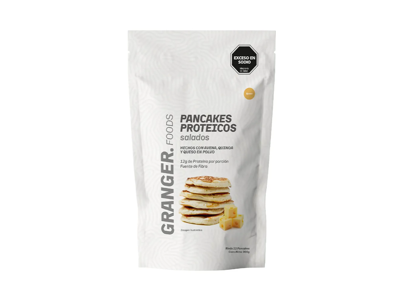 PANCAKE PROTEICO 300GR QUESO - GRANGER