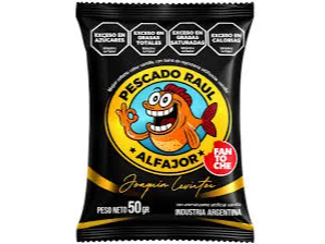 ALFAJOR - PESCADO RAUL NEGRO - FANTOCHE