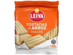 TOSTADAS ARROZ DULCE- LEIVA