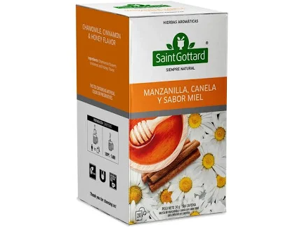 TE - MANZANILLA, CANELA Y MIEL- SAINT GOTTARD